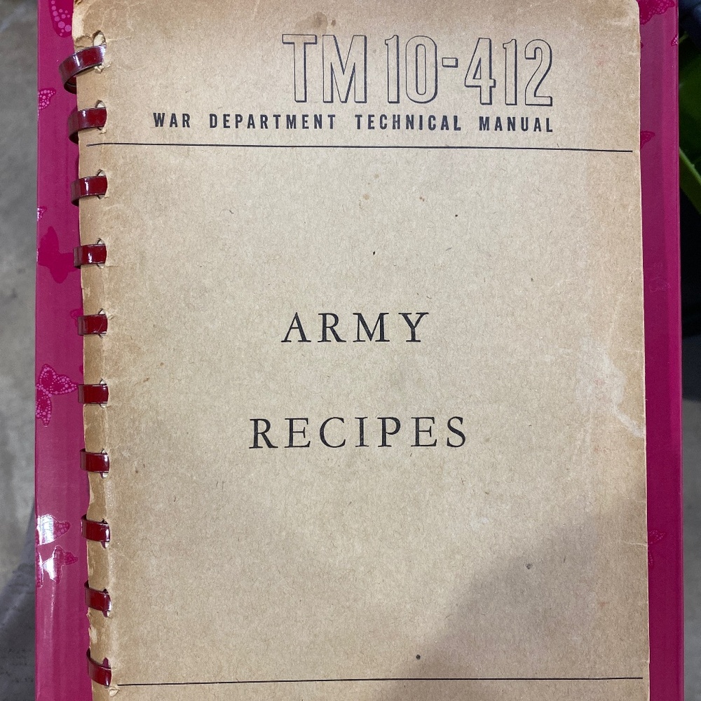 TM10-412 army cookbook
